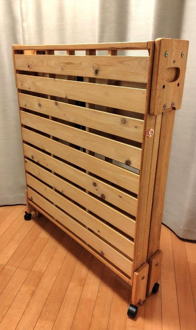 中居木工　折りたたみベッド　シングルサイズ