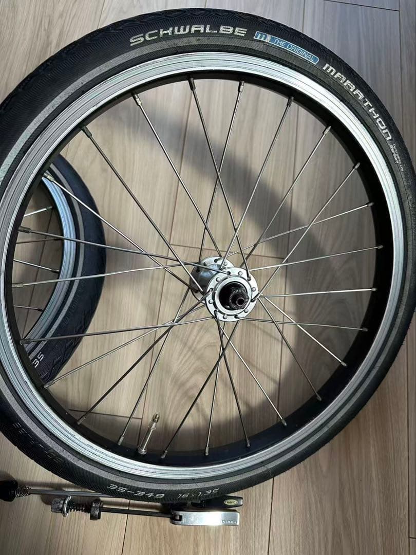 BIKE FRIDAY TIKIT純正ホイールセット16インチ