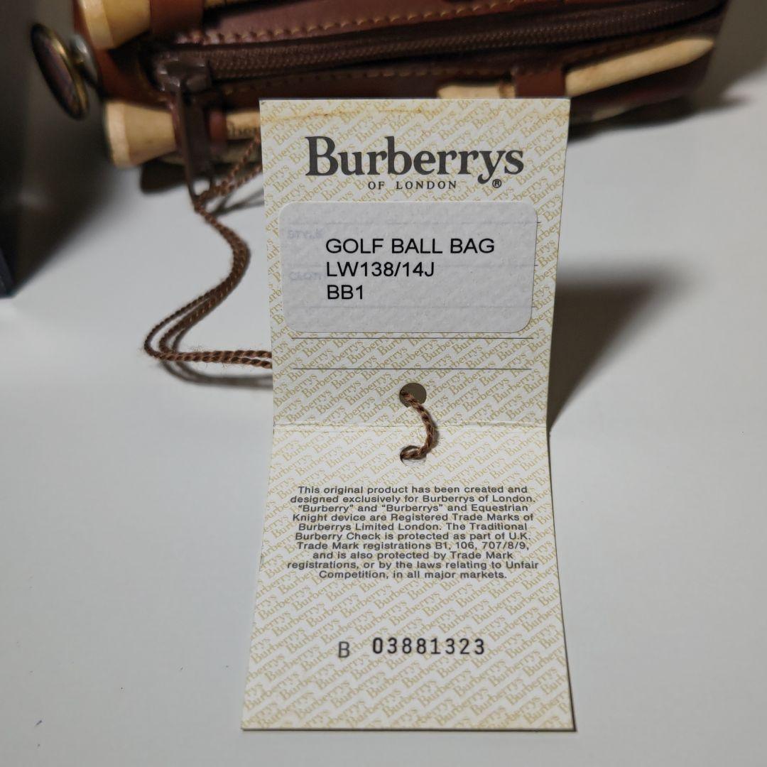 Burberrysゴルフボールバッグ ボールケース ボール・ティー・マーカー