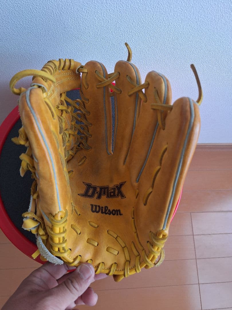 Wilson 軟式 外野用 イエロー 使用少なめ