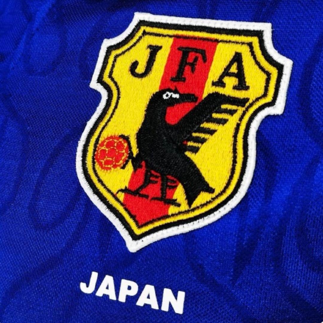 asics 日本代表 炎 ユニフォームフランスW杯 復刻版　中田英寿　サッカー