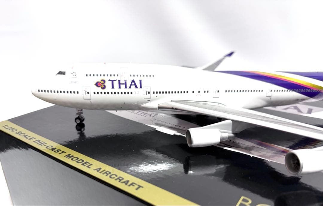 Gemini 1/200 B747-400 THAI タイ航空