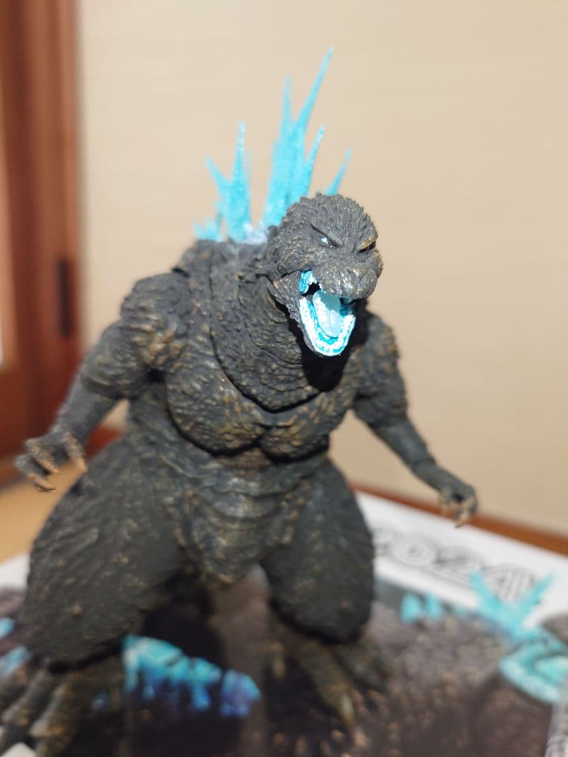 S.H.MonsterArts ゴジラ2023 放射熱線Ver 震電塗装有