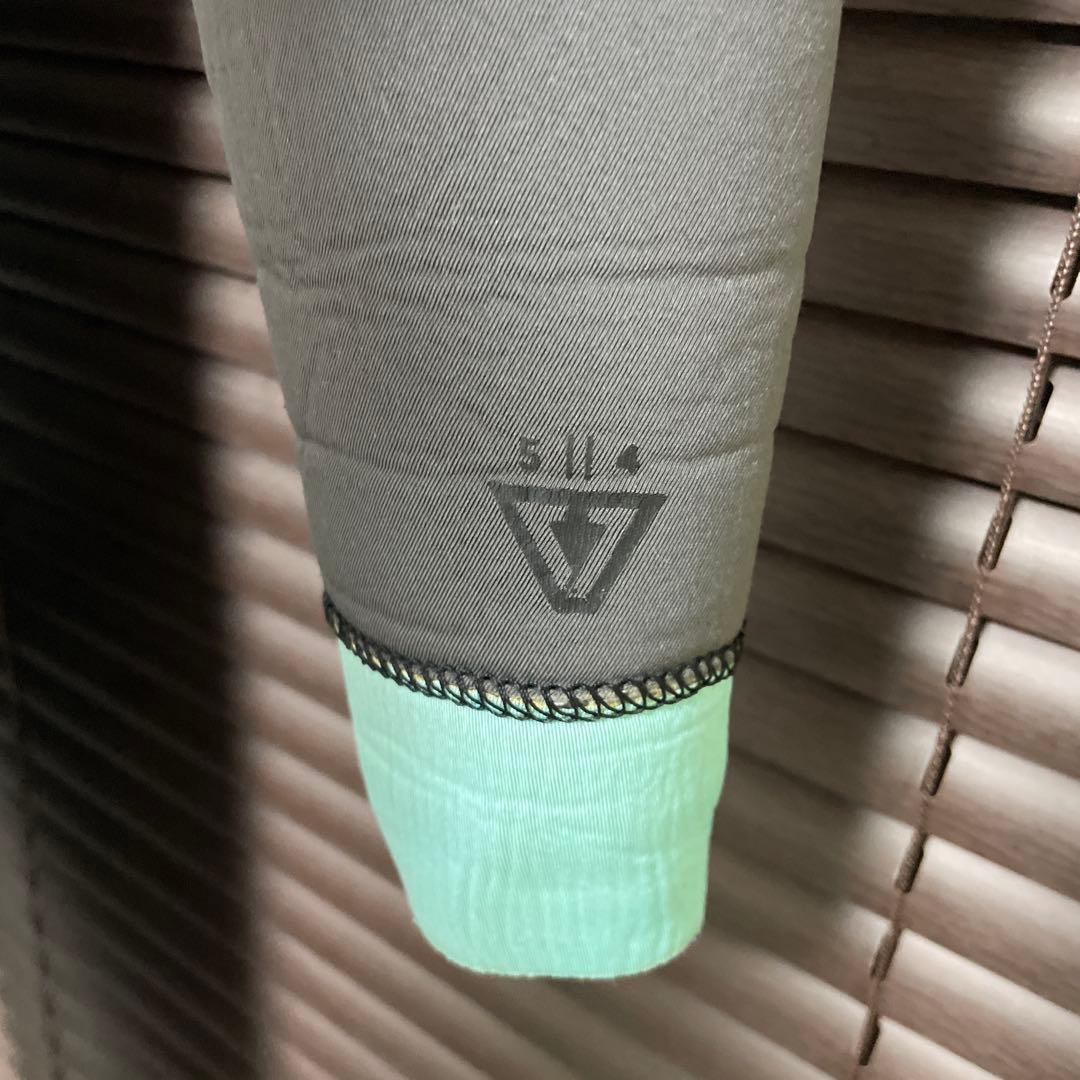 VISSLA ヴィスラ セミドライ フルスーツ 裏起毛 フロントジップ