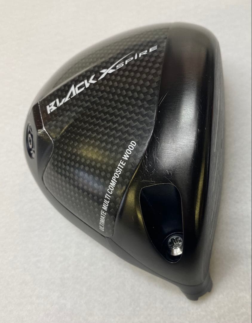美品ムジークブラックエクスパイア10.5°ドライバーヘッドのみ　ヘッドカバー付き