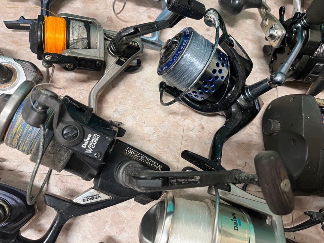 33個ジャンクリール　SHIMANO DAIWA などまとめ売り