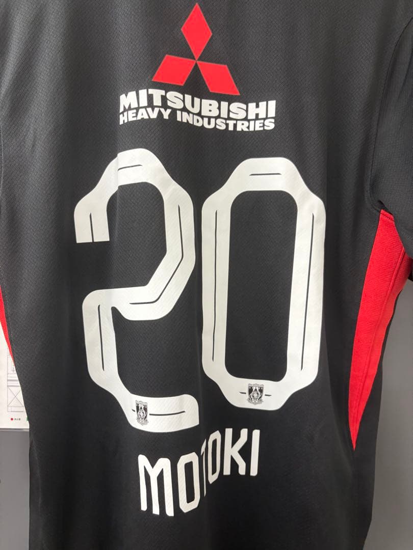 【新品未使用】nike 浦和レッズ　2025 3rd ユニフォーム　黒　Lサイズ