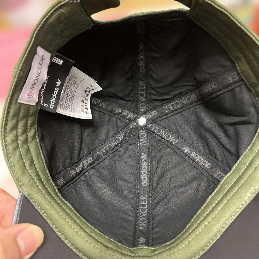 adidas MONCLER キャップ サイズ3 オリーブ