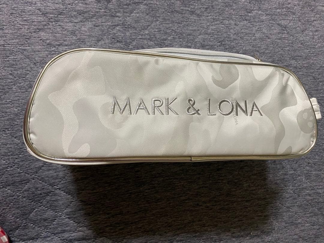 MARK&LONA ゴルフシューズケース　ライトグレー　ユニセックス