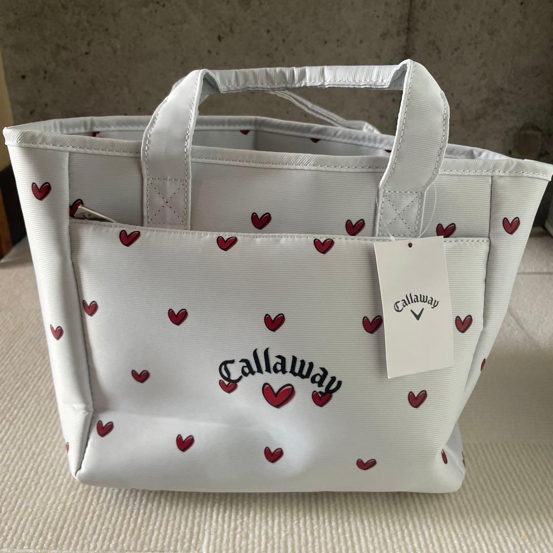 新品タグ付き　Callaway ハート柄 カートバッグ