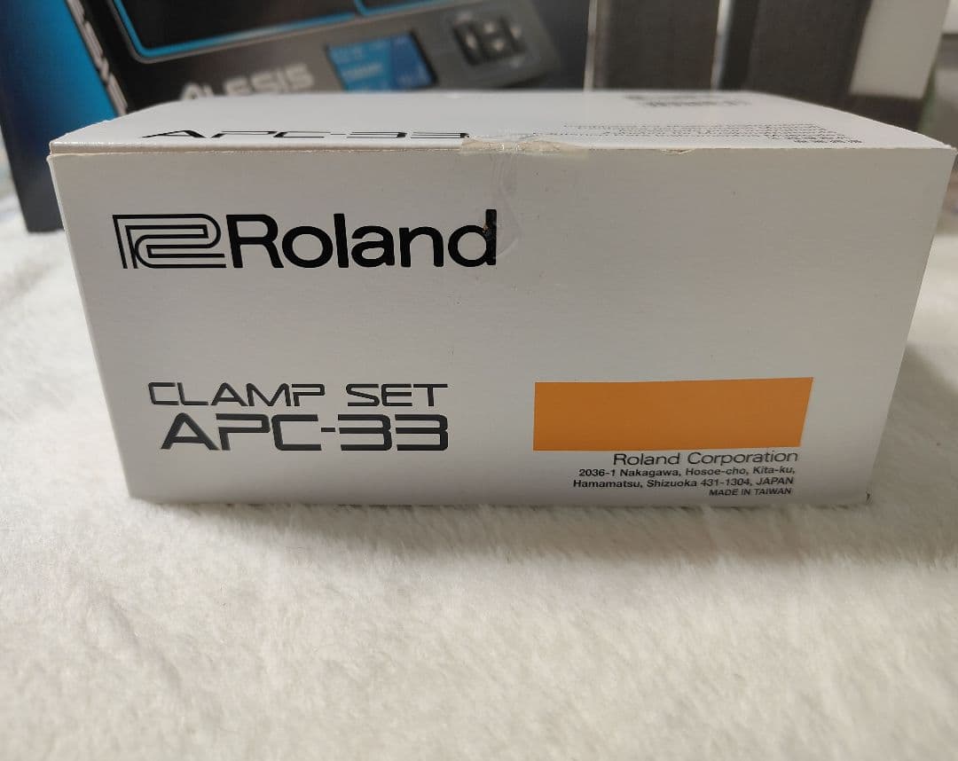 《美品》Roland CLAMP SET APC-33 サンプリングパッド取付