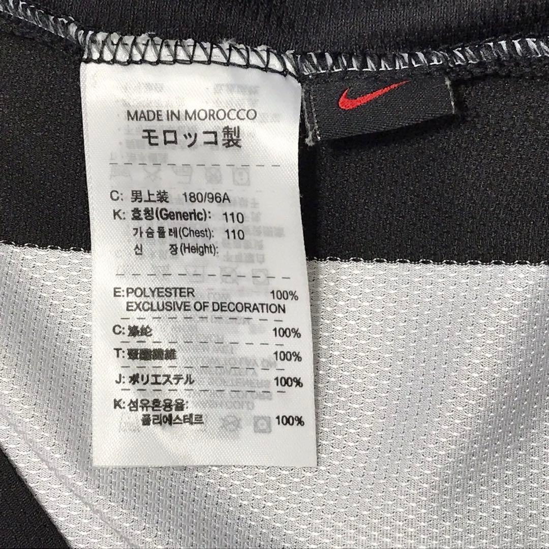 07-08 NIKE×JUVENTUS 半袖サッカーユニフォーム　刺繍ロゴ　XL