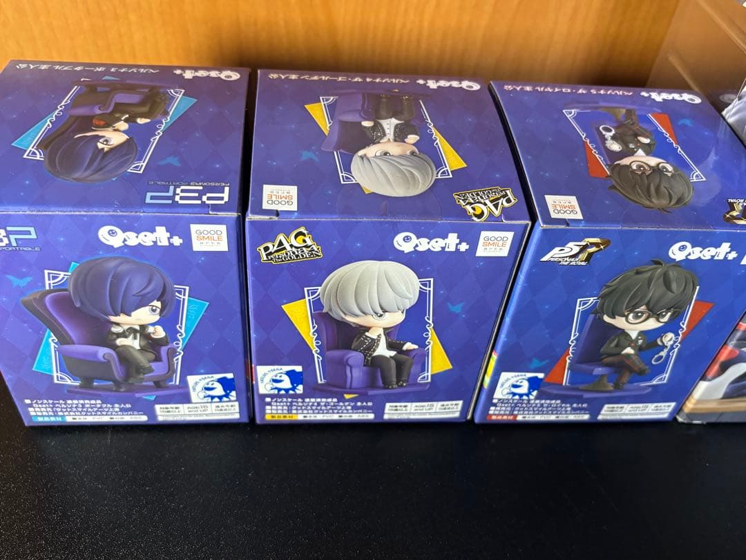 Qset＋ ペルソナシリーズ 全3種セット +PalVerse ジョーカー