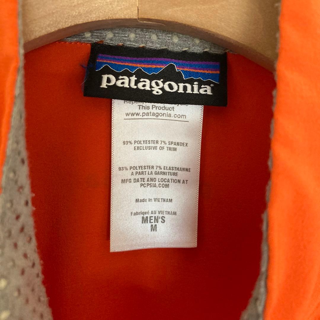 patagonia パタゴニア　メンズ　ジップジャケット M オレンジ　フリース