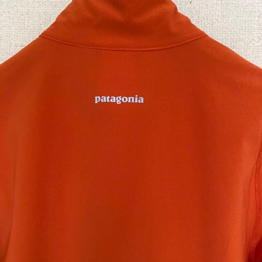 patagonia パタゴニア　メンズ　ジップジャケット M オレンジ　フリース