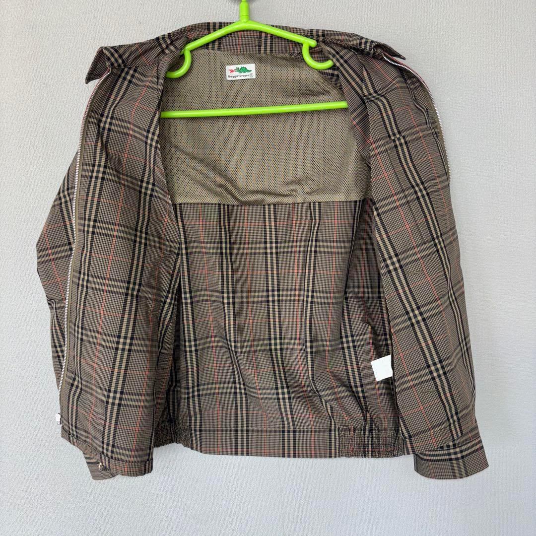 メンズウェア Braggin'Dragon GOLF JACKET CHECK XL