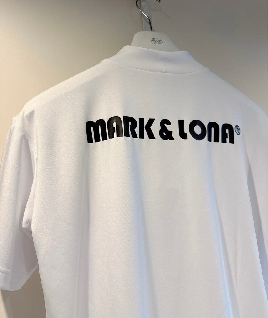 新品 ★ MARK&LONA モックネック シャツ マーク&ロナ 2024