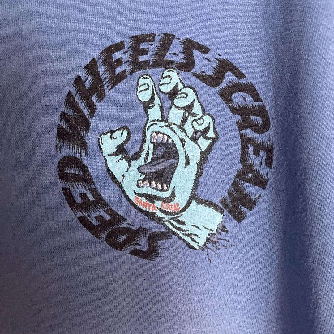 招き猫 当時物 サンタクルーズ スクリーミングハンド Tシャツ