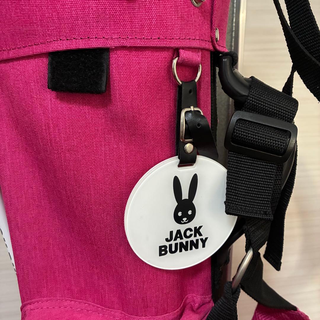 Jack Bunny!! スタンド式 キャディバッグ ピンク レディース 超軽量