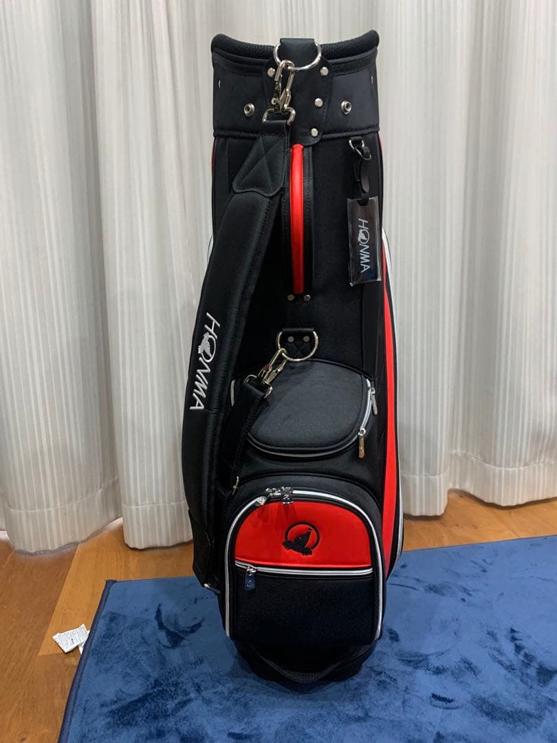 ほぼ新品！本間ゴルフ キャディバッグ【CB-12537】