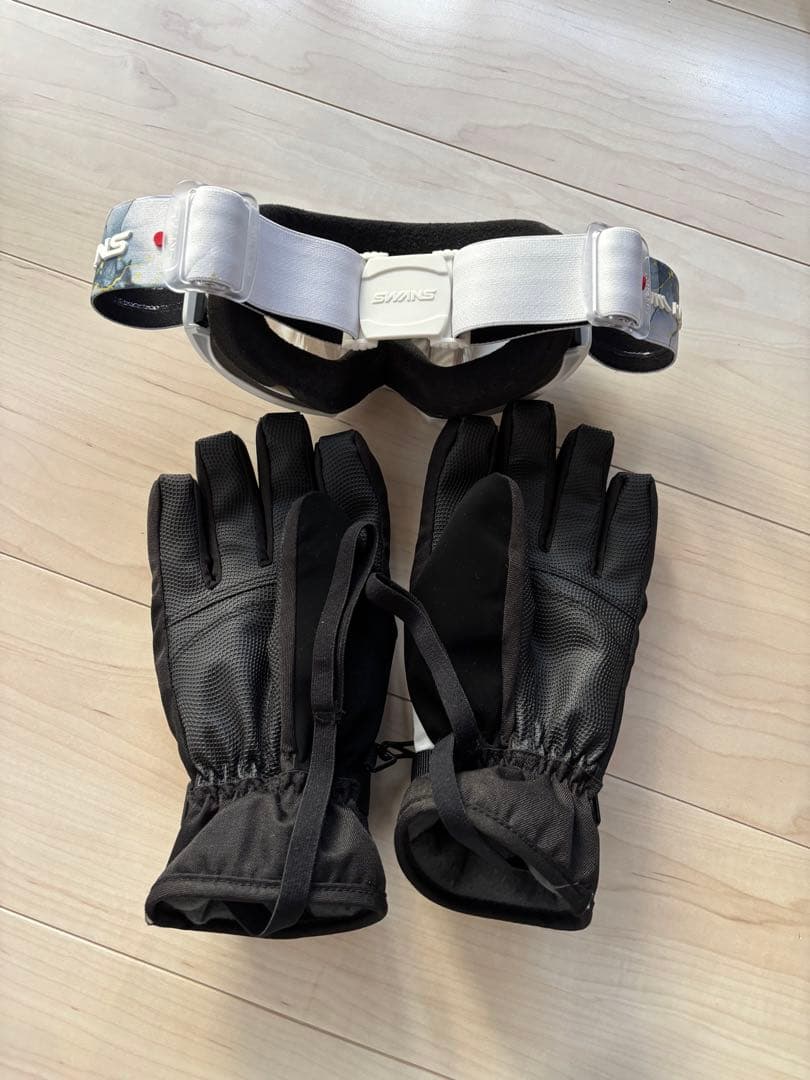 スノーボードウェアゴーグル手袋4点セットROXYargSWANSfns49