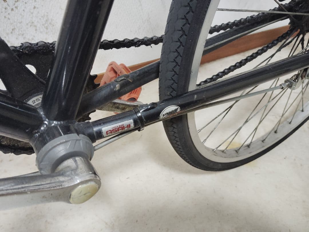 26インチ シティサイクル 軽量カスタム 室内保管 クロスバイク その他パーツ