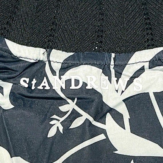 新品　St.ANDREWS　ゴルフ　トップス＆スカートセット　ブラック　M