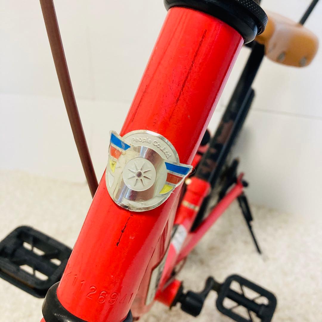 【直接取引限定】　ピープル ケッターサイクル 18インチ 子供用自転車　反射板