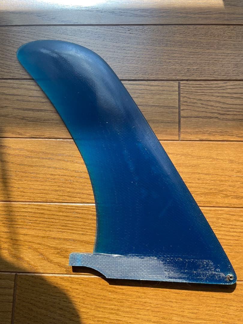 サーフボードフィン 青