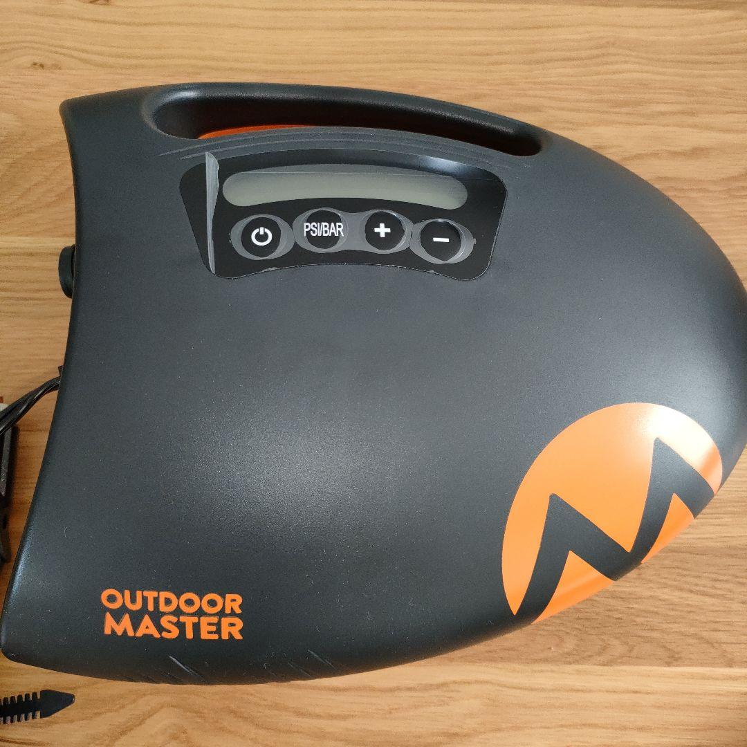 OUTDOOR MASTER 電動エアーポンプ　SUP