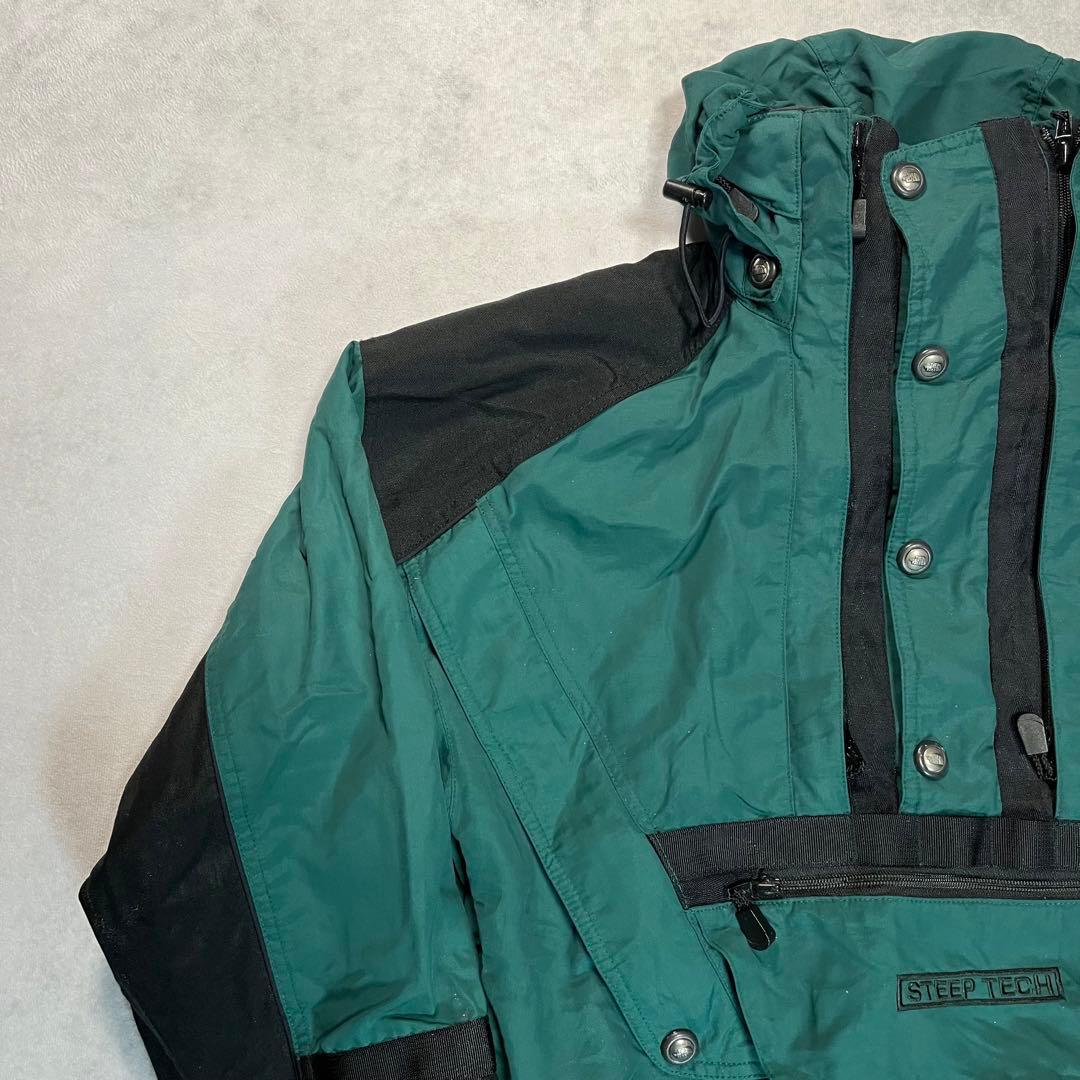 希少 90s ノースフェイス スティープテック STEEP TECK スノボー