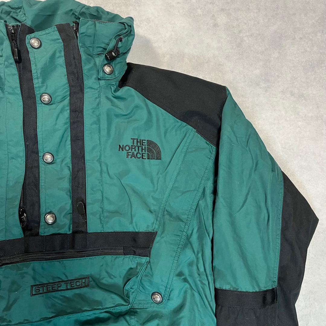希少 90s ノースフェイス スティープテック STEEP TECK スノボー