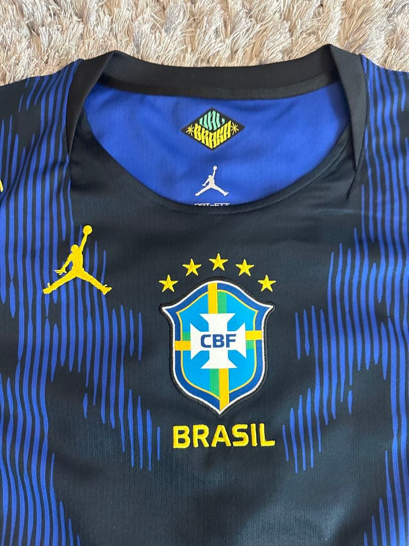 Jordan ブラジル代表 サッカーシャツ 半袖