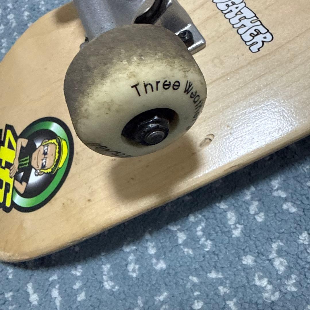 宮*耀様 スケートボードコンプリートセット THREE WEATHER ムラサキ