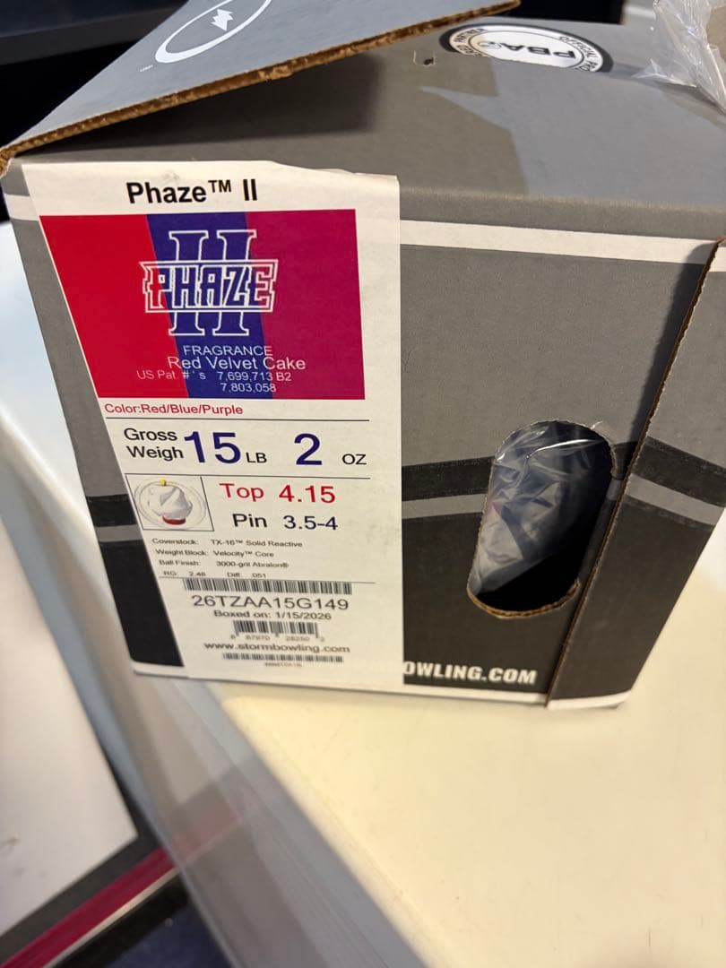 (新品)Storm Phaze II ストーム　フェイズ2 15P