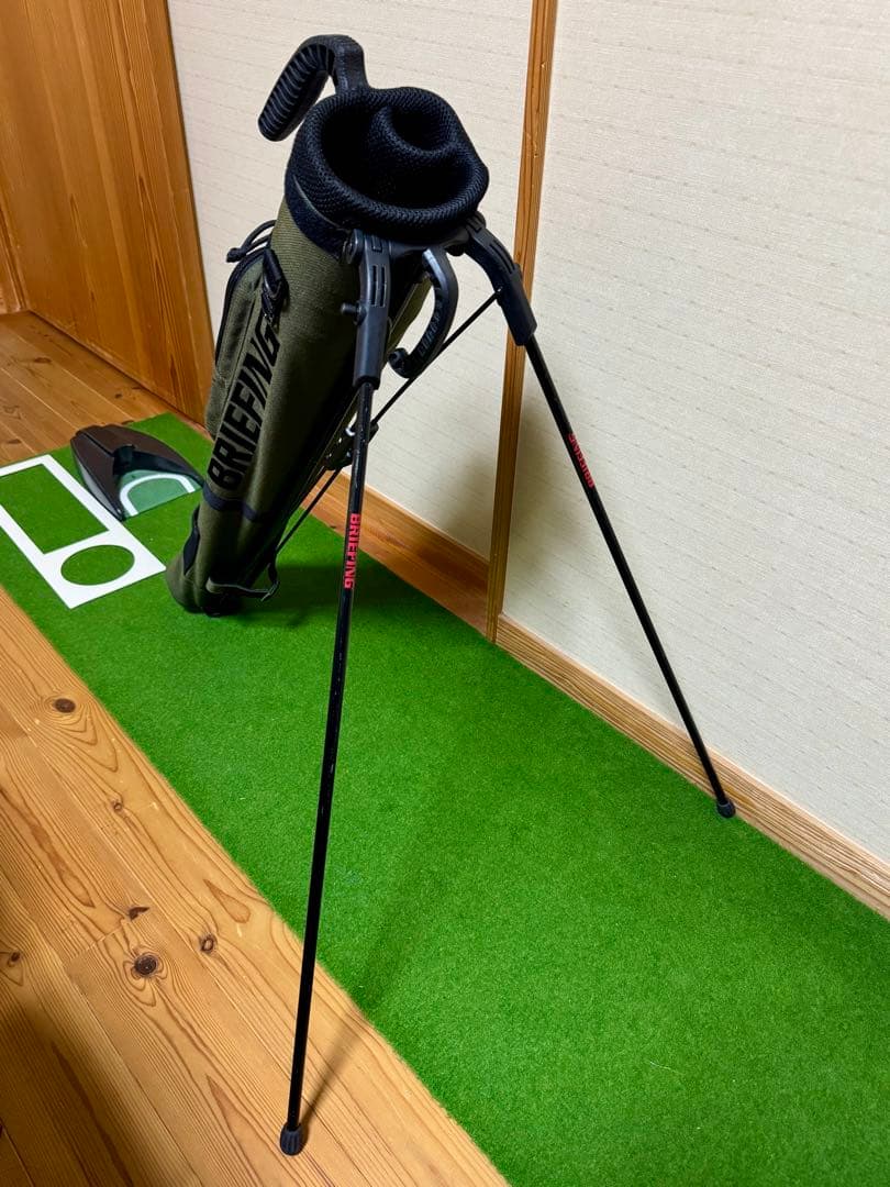 ブリーフィング　セルフスタンドキャディバッグ　レンジャーグリーン