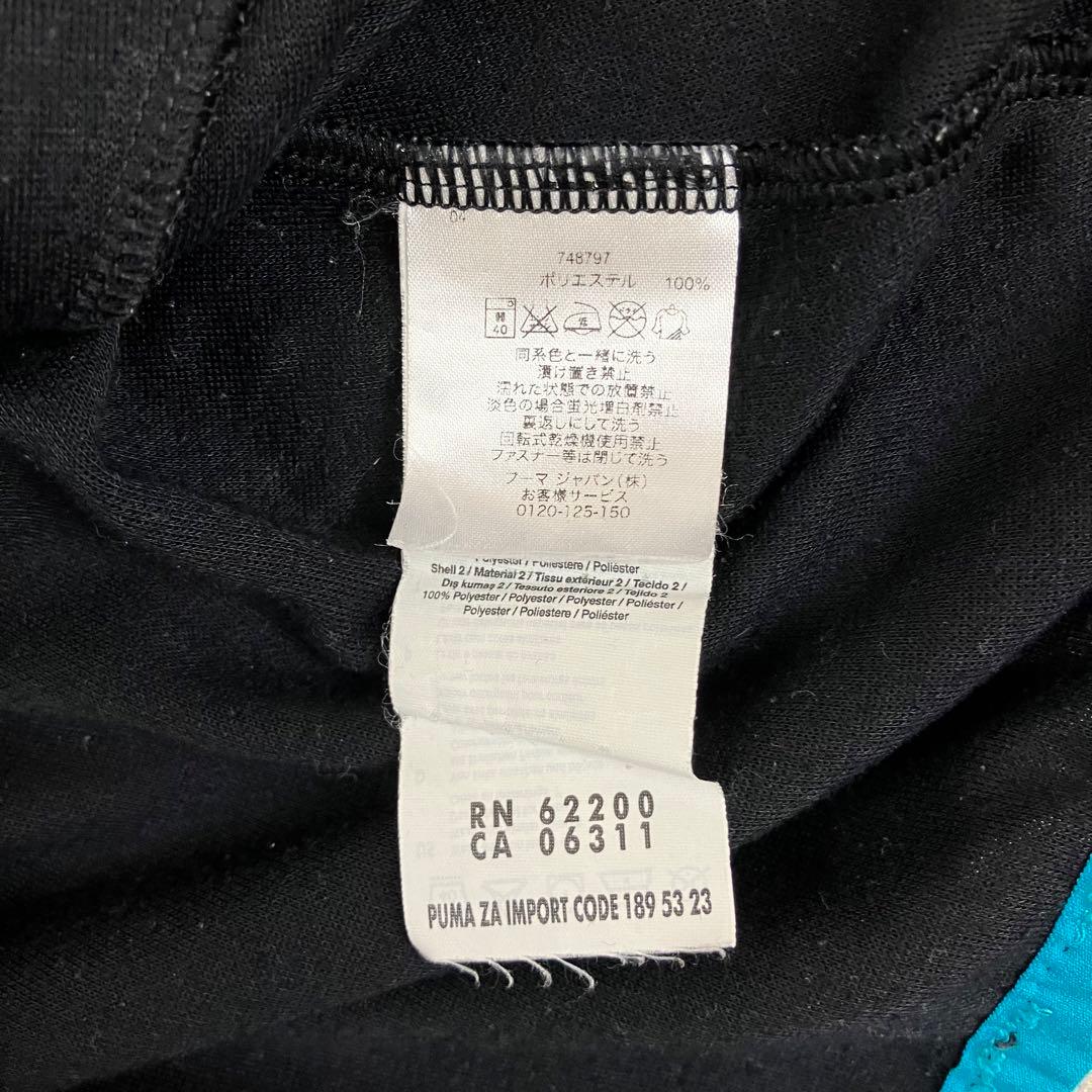 PUMA アーセナルFC 長袖トレーニングトップ 1/4ジップ 古着 ブラック