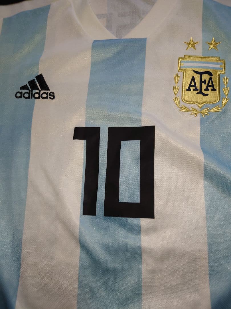 アルゼンチン代表 125周年 adidas アディダス ユニフォーム　メッシ