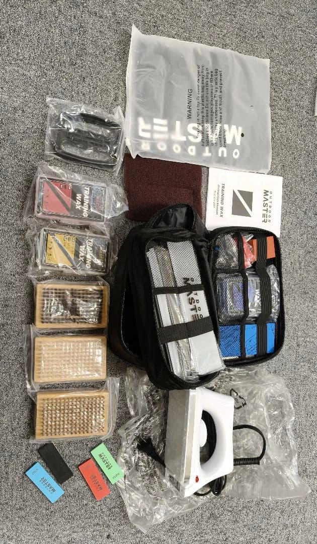 OutdoorMaster スキー スノーボード チューニングとワックスキット