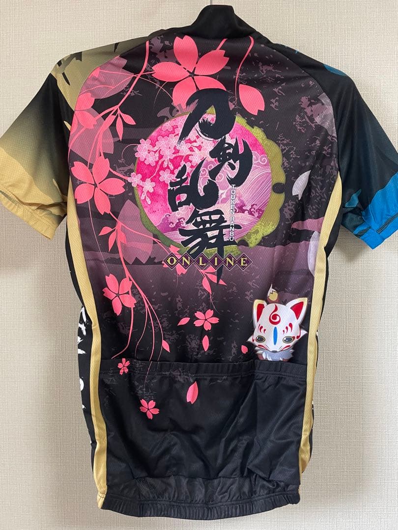刀剣乱舞　こんのすけver サイクルジャージ　size S