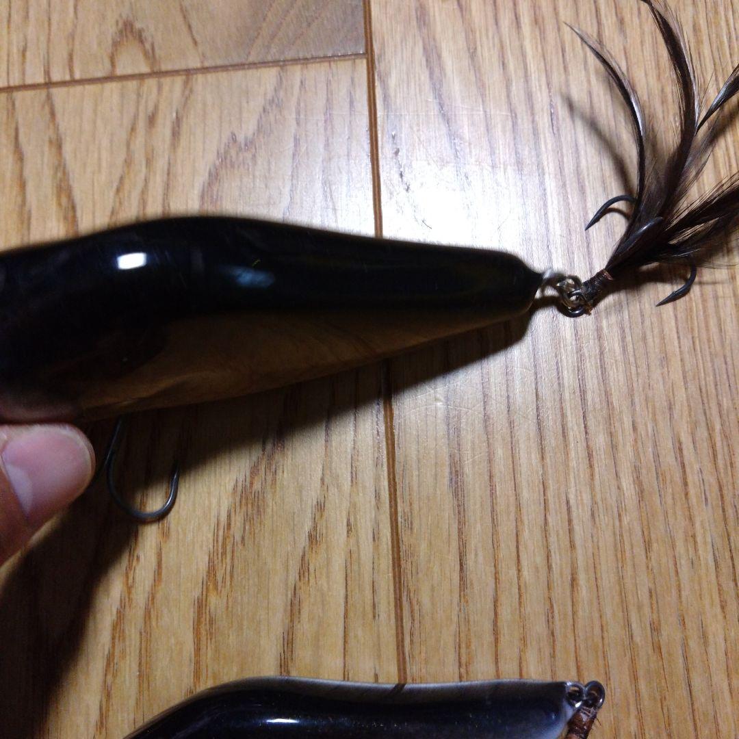 サルモ　魚皮張り　ビックベイト　写真上の物1つ