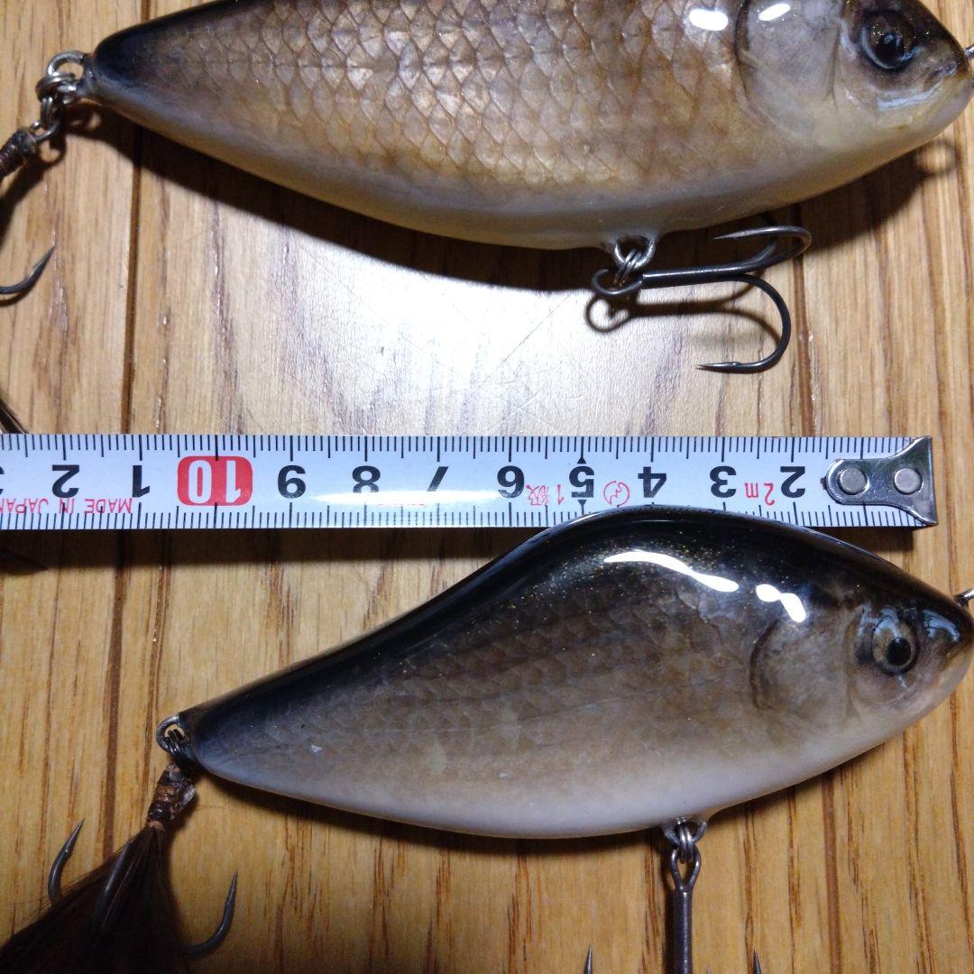 サルモ　魚皮張り　ビックベイト　写真上の物1つ