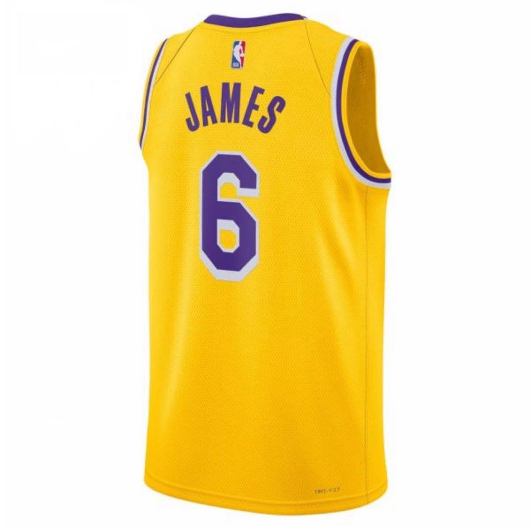 L 新品 NIKE NBA レイカーズ レブロン スウィングマンジャージ