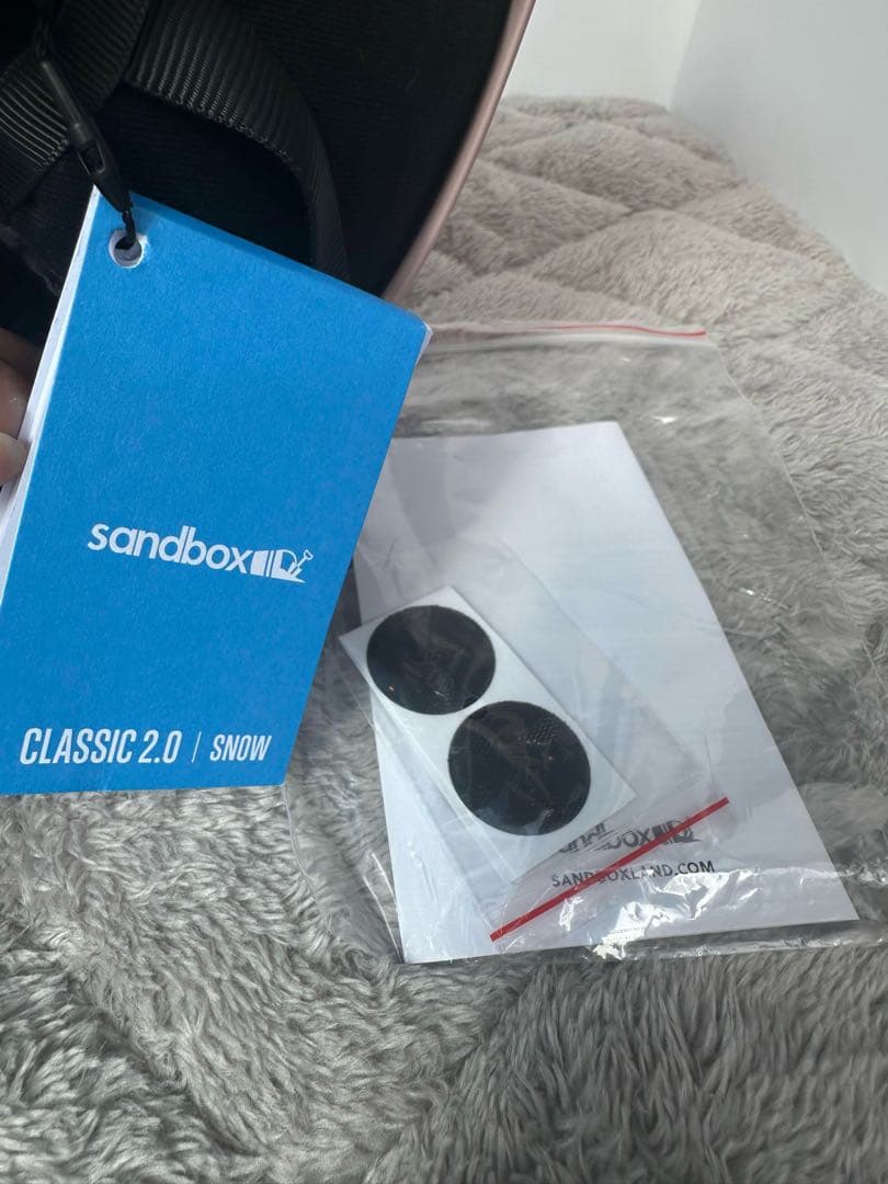 【人気色ラスト1点】sandbox ヘルメット ピンク