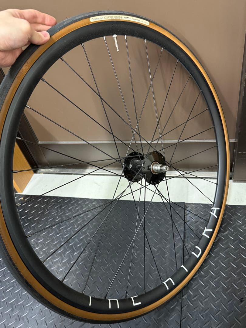 The Hydraリムとフィルウッドハブの組み合わせ　ピストホイール　セット