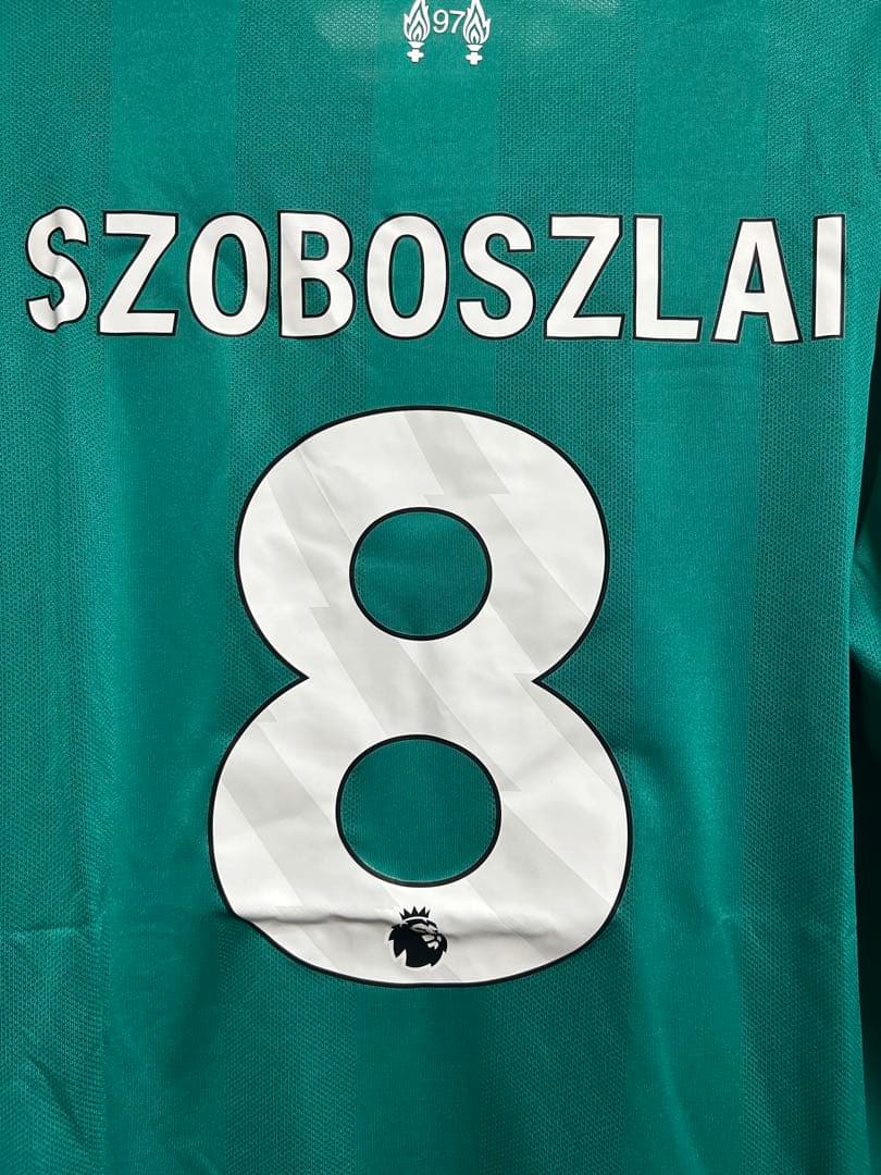 リバプール3rdユニホーム　SZOBOSZLAI XLサイズ 新品未使用タグ付