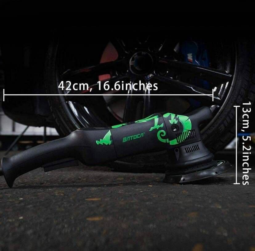 ダブルアクション ポリッシャー 125 mm 六段変速 磨き 錆落 艶出 傷消