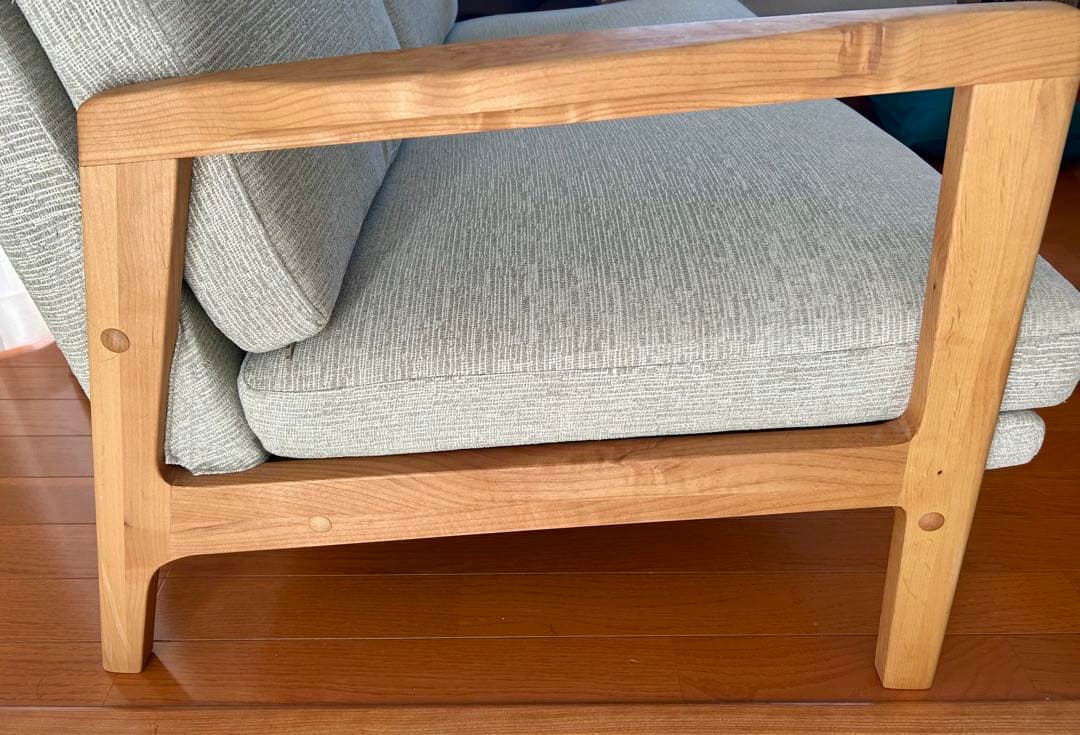 【2月で終了】Momo Natural MOSS SOFA 2人掛け　130㎝