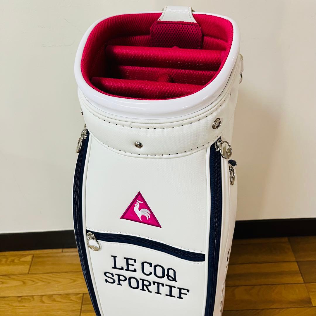 希少美品　le coq sportif ゴルフ キャディバッグ レディース