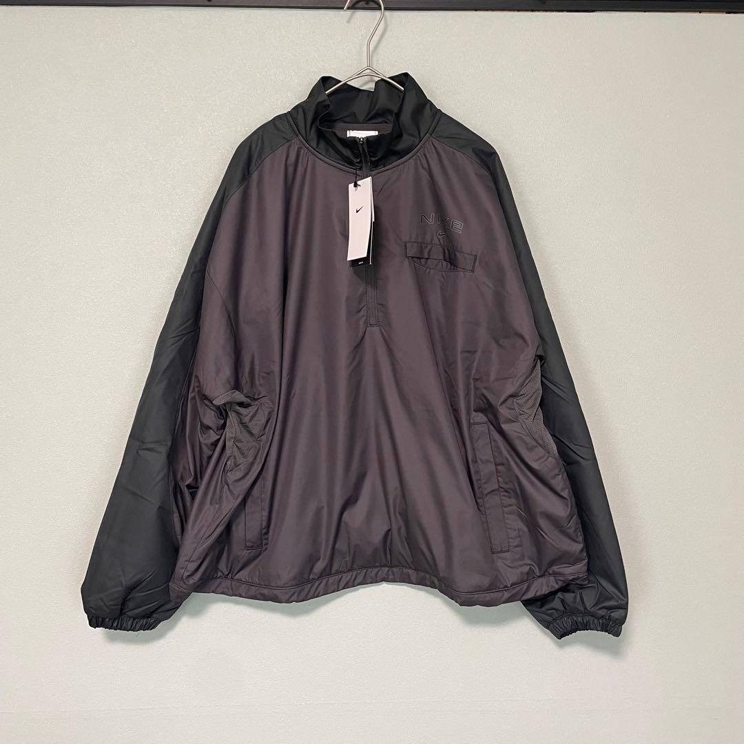 XL 新品 ナイキ ランニングジャケット ハーフジップ レディース フリース